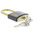 ABUS Key Weatherproof Brass Safety Padlock, 6mm Shackle, 40mm Body