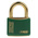 ABUS Key Weatherproof Brass Safety Padlock, 6mm Shackle, 40mm Body