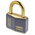 ABUS Key Weatherproof Brass Safety Padlock, 6mm Shackle, 40mm Body