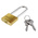 ABUS Key Weatherproof Brass, Steel Padlock, Keyed Alike, 6mm Shackle, 40mm Body