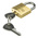 ABUS Key Weatherproof Brass, Stainless Steel Weatherproof Padlock, Keyed Alike, 5mm Shackle, 30mm Body