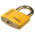 ABUS Key Weatherproof Brass Safety Padlock, Keyed Alike, 6mm Shackle, 40mm Body