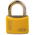 ABUS Key Weatherproof Brass Safety Padlock, Keyed Alike, 6mm Shackle, 40mm Body