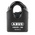ABUS Combination Weatherproof Steel Heavy Duty Padlock, 11mm Shackle, 62mm Body