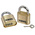 ABUS Key Weatherproof Brass, Stainless Steel Weatherproof Padlock, 8mm Shackle, 53mm Body
