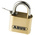 ABUS Key Weatherproof Brass, Stainless Steel Weatherproof Padlock, 8mm Shackle, 53mm Body