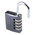 ABUS 145/40 Combination Weatherproof Aluminium, Steel Safety Padlock, 6mm Shackle, 40mm Body