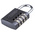 ABUS 145/40 Combination Weatherproof Aluminium, Steel Safety Padlock, 6mm Shackle, 40mm Body