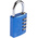 ABUS 145/40 Combination Weatherproof Aluminium, Steel Safety Padlock, 6mm Shackle, 40mm Body