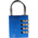 ABUS 145/40 Combination Weatherproof Aluminium, Steel Safety Padlock, 6mm Shackle, 40mm Body