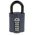 Squire Combination Weatherproof Die Cast Alloy Combination Padlock, 10mm Shackle, 60mm Body