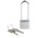 ABUS 64TI Key Weatherproof Titanium Weatherproof Padlock, 5mm Shackle, 30mm Body