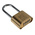 RS PRO Combination Weatherproof Brass, Steel Padlock, 7mm Shackle, 53mm Body