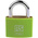RS PRO Key Weatherproof Brass Padlock, 6mm Shackle, 43mm Body