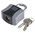 RS PRO Key Weatherproof Steel Padlock, 7mm Shackle, 47mm Body