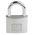 RS PRO Key Weatherproof Aluminium Safety Padlock, 6mm Shackle, 40mm Body