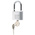 RS PRO Key Weatherproof Aluminium Safety Padlock, 6mm Shackle, 40mm Body