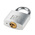 RS PRO Key Weatherproof Aluminium Safety Padlock, 5mm Shackle, 27mm Body