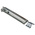 RS PRO Steel Zinc Door Bolt, 210 x 45mm