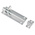 RS PRO Aluminium Satin Door Bolt, 75mm