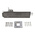 RS PRO Steel Epoxy Powder Coated Door Bolt, 175 x 50mm