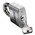ABUS Key Weatherproof Titanium Safety Padlock, 11mm Shackle, 60mm Body