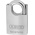 ABUS Key Weatherproof Titanium Safety Padlock, Keyed Alike, 9.5mm Shackle, 50mm Body