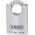 ABUS Key Weatherproof Titanium Safety Padlock, Keyed Alike, 9.5mm Shackle, 50mm Body