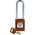 Brady Key Weatherproof Nylon Padlock, 6.4mm Shackle, 38mm Body