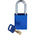 Brady Key Weatherproof Aluminium Padlock, 6.4mm Shackle, 38mm Body