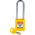 Brady Key Weatherproof Nylon Padlock, 6.4mm Shackle, 38mm Body