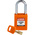 Brady Key Weatherproof Nylon Padlock, 6.4mm Shackle, 38mm Body