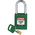 Brady Key Weatherproof Nylon Padlock, 6.4mm Shackle, 38mm Body
