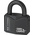 ABUS Key Weatherproof Steel Padlock, 11mm Shackle, 62.5mm Body