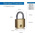 YALE Padlock Brass Padlock, 6.3mm Shackle, 40mm Body