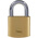 YALE Padlock Brass Padlock, 6.3mm Shackle, 40mm Body