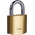 YALE Padlock Brass Padlock, 6.3mm Shackle, 40mm Body
