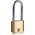 YALE Padlock Brass Padlock, 6.3mm Shackle, 40mm Body