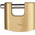 YALE Padlock Brass Padlock, 9mm Shackle, 60mm Body
