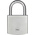 YALE Padlock Brass Padlock, 7mm Shackle, 50mm Body