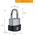 YALE Padlock Brass, Steel Steel Padlock, 6mm Shackle, 47mm Body