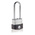 YALE Padlock Brass, Steel Steel Padlock, 6mm Shackle, 47mm Body
