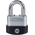YALE Padlock Brass, Steel Steel Padlock, 9.5mm Shackle, 56mm Body