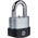 YALE Padlock Brass, Steel Steel Padlock, 11mm Shackle, 66mm Body