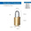 YALE Combination Brass Combination Padlock, 6mm Shackle, 40mm Body