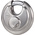 YALE Padlock Weatherproof Padlock, 9.5mm Shackle