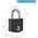 YALE Padlock Aluminium Padlock, 6mm Shackle, 42mm Body