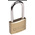ABUS Key Weatherproof Brass, Steel Padlock, 7mm Shackle, 50mm Body