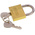 ABUS Key Weatherproof Brass, Stainless Steel Weatherproof Padlock, Keyed Alike, 6.5mm Shackle, 40mm Body
