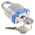 ABUS Key Weatherproof Steel Padlock, Keyed Alike, 6.7mm Shackle, 44mm Body